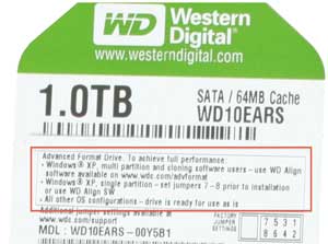 Жесткий диск Western Digital Caviar Green 1Tb 